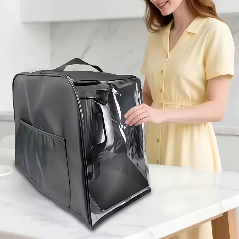 Housse de protection transparente pliable pour Thermomix TM7, accessoires de protection pour mixeur alimentaire