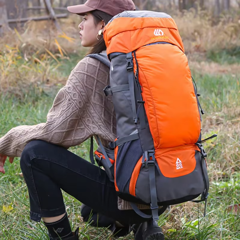 65L sac à dos d'escalade grande capacité Camping en plein air sport femmes hommes étanche voyage Nature randonnée alpinisme Trekking sac