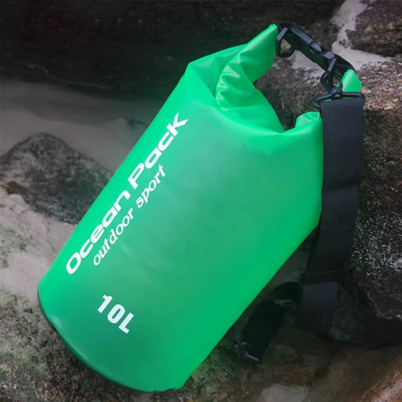 Sac de natation étanche sac sec 5L/10L/15L/20L sacs de matériel sec flottants imperméables pour la navigation de