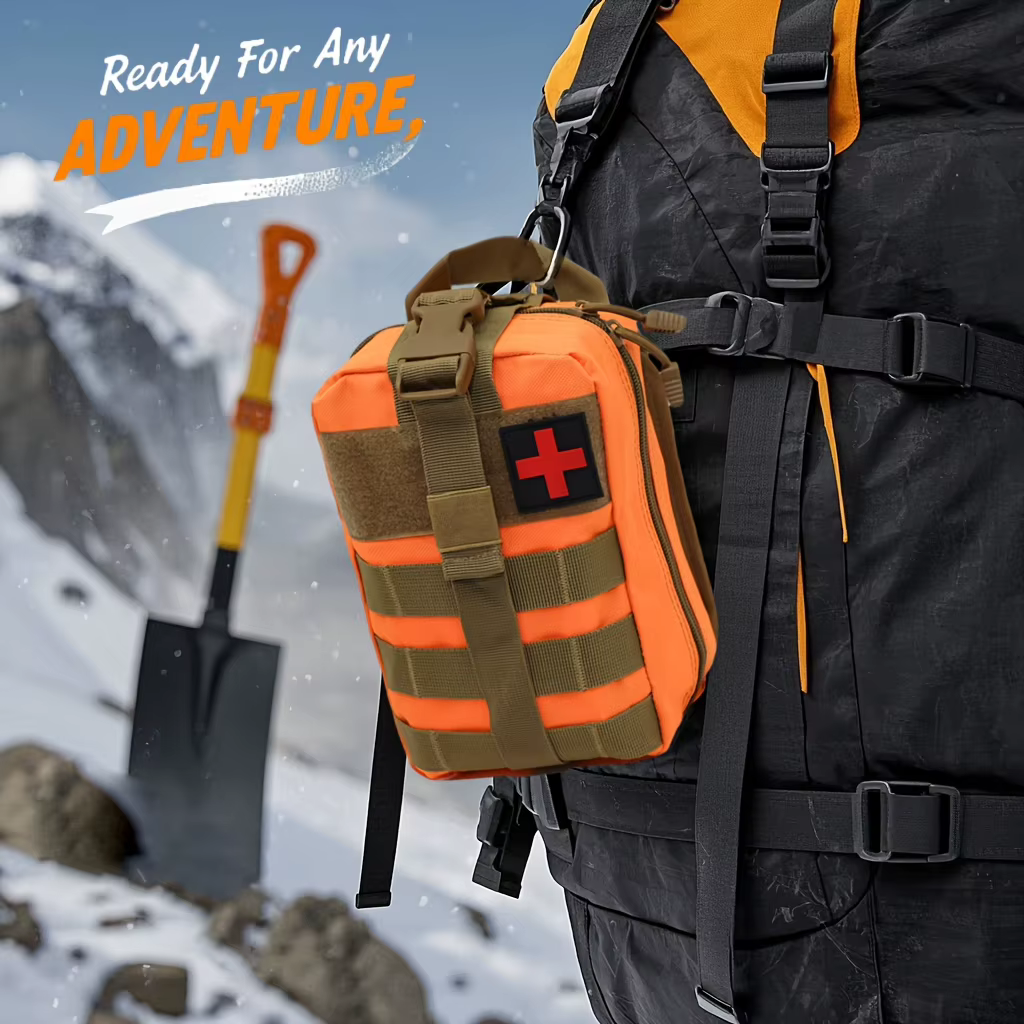 379 pièces trousse de premiers secours pour le bureau à domicile sac d'urgence portable