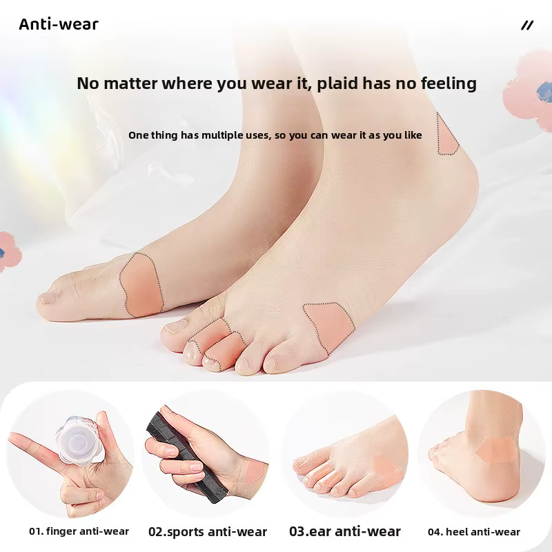 Protecteurs de talons en Silicone, coussinets Anti-ampoule pour chaussures, mocassins à talons hauts, sandales, empêchent le frottement et l'inconfort
