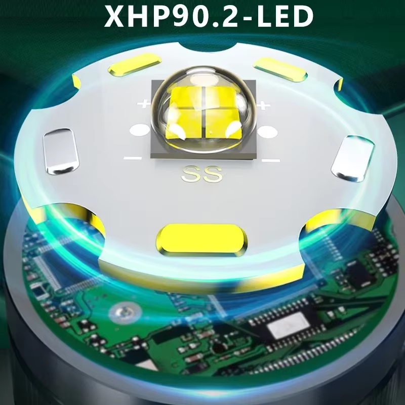 Led Super puissant phare Rechargeable lampe de poche haute puissance