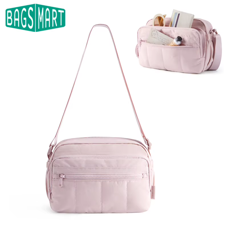 BAGSMART Sac Hobo pour femme, sac bandoulière pour collège, grande capacité, sac à main décontracté, imperméable, léger, sac à bandoulière pour les voyages quotidiens