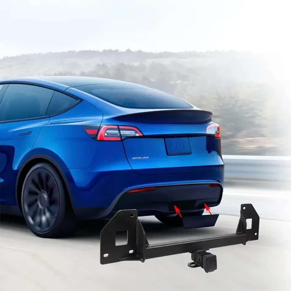Attelage pour Tesla Model Y 2017-2024, crochet de remorquage, anneau de remorquage arrière, récepteur, ne comprend pas le crochet, adaptateur de crochet de remorquage, accessoire automobile