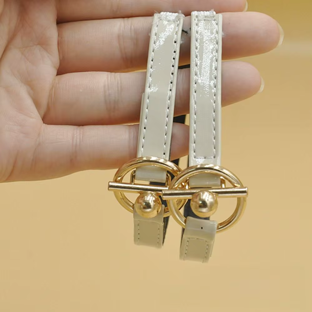 Sangles de chaussures détachables avec boucle pour maintenir les talons lâches, ceinture antidérapante pour escarpins, bande élastique pour la cheville