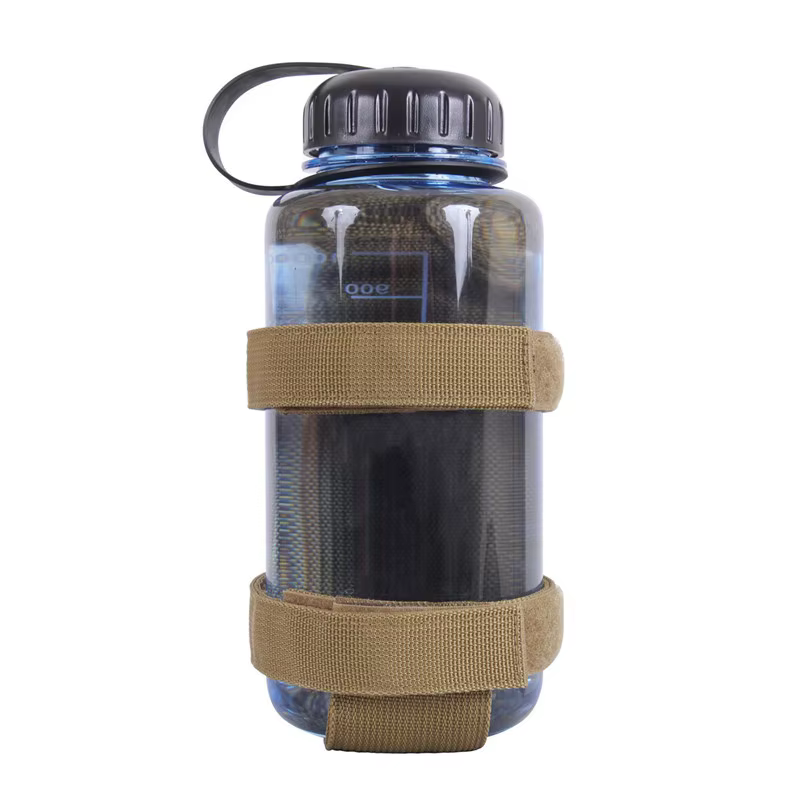 Molle bouteille d'eau pochette sac Portable militaire en plein air voyage randonnée porte-bouteille