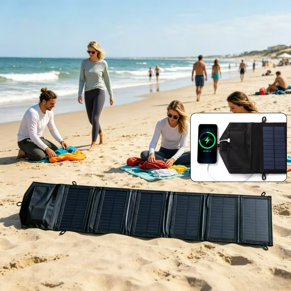 Sac à dos d'urgence avec alimentation solaire extérieure