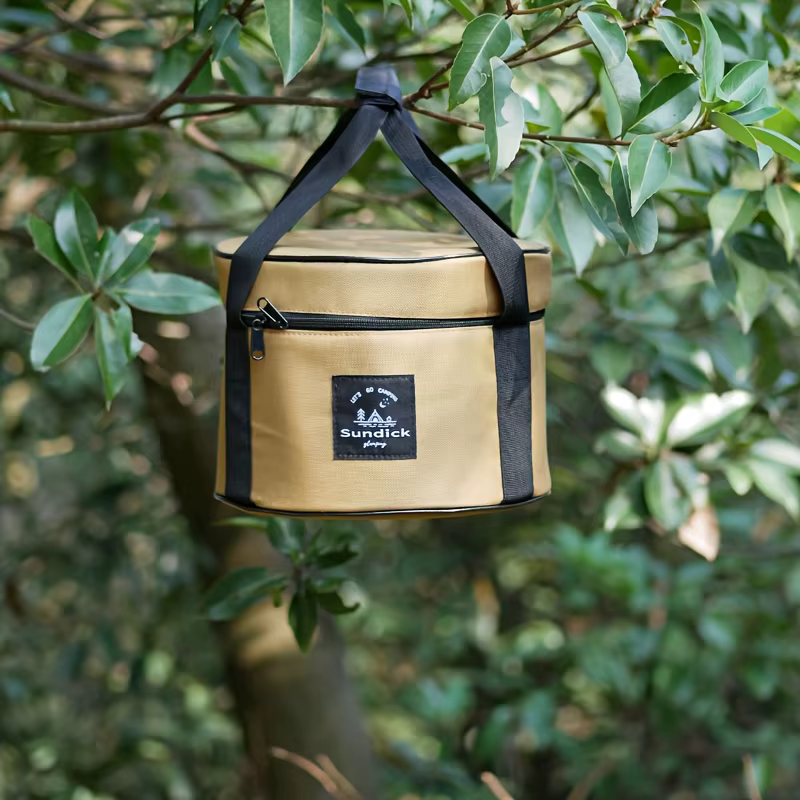 Sac de rangement rembourré pour ustensiles de camping 9L/14L