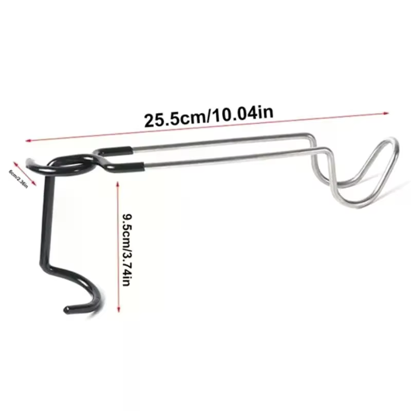 Cintre de lampe de tente Portable en acier inoxydable