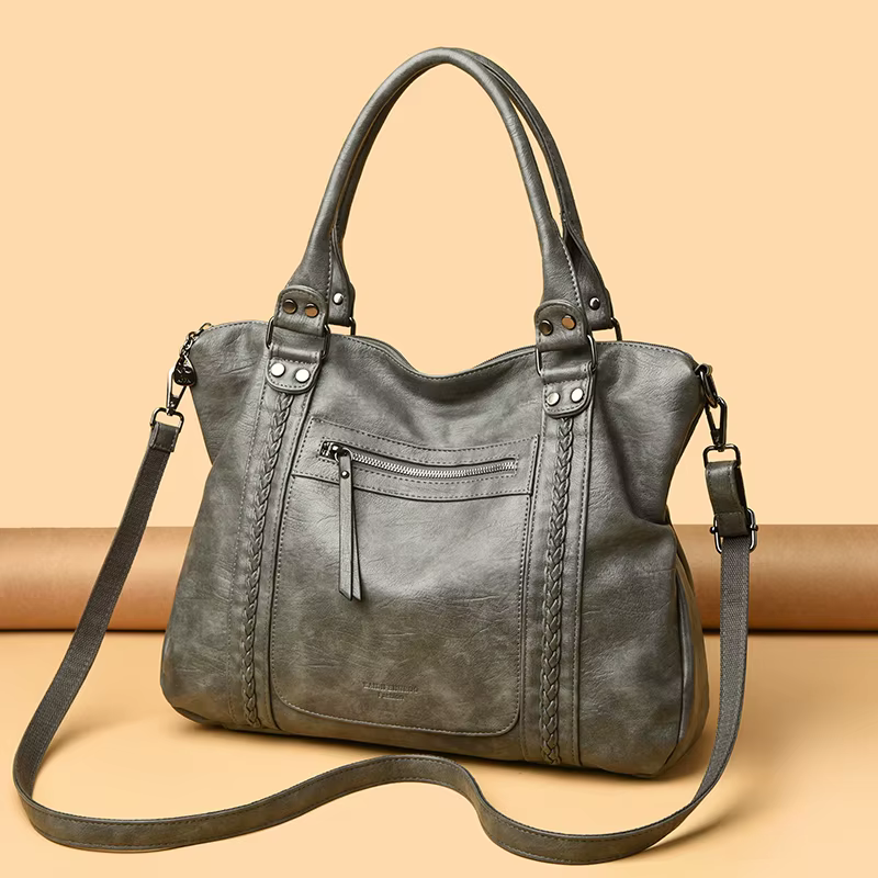 Style d'hiver Sac à main grande capacité sacs à bandoulière grand fourre-tout décontracté Sac