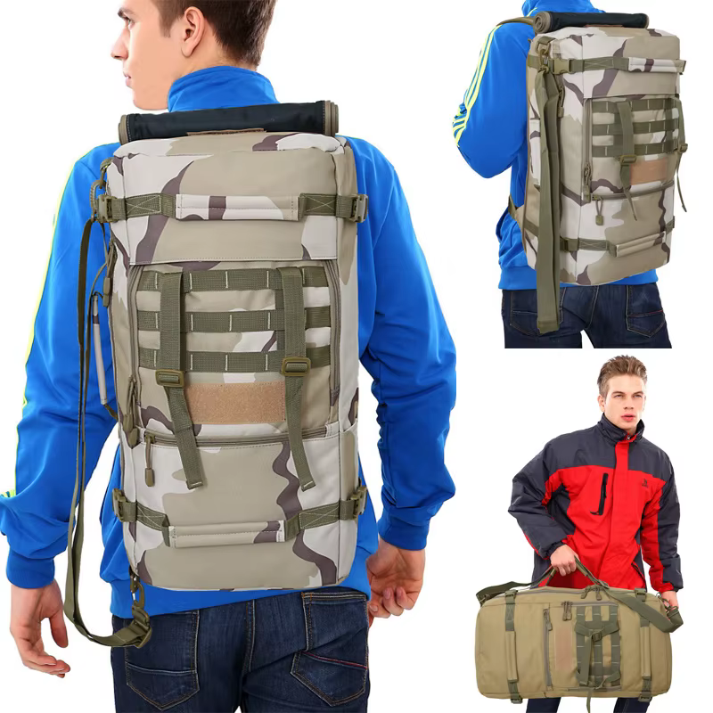 Sac à dos militaire tactique de 50l pour homme