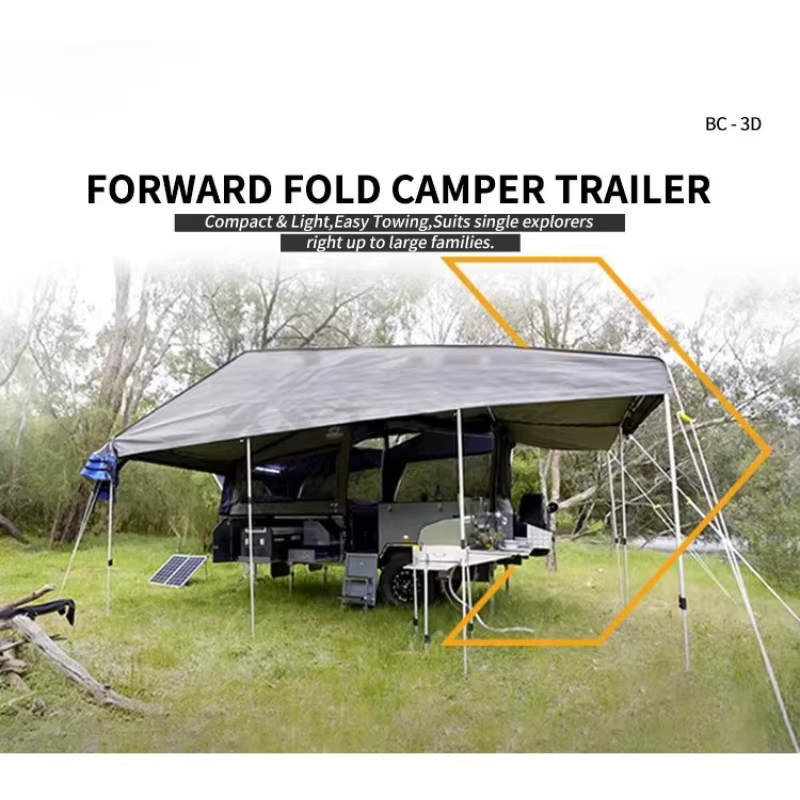 Remorque de camping-car personnalisée