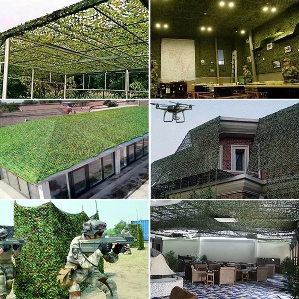 Filet de camouflage militaire gazebo