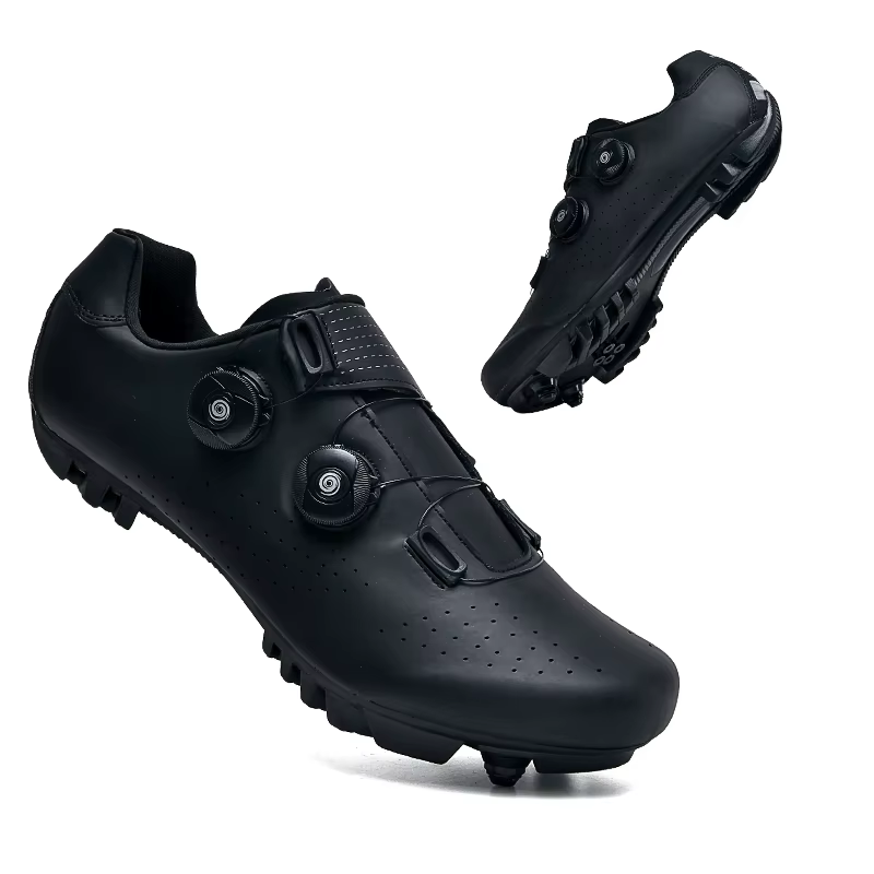Baskets de cyclisme à pédales pour hommes et femmes, chaussures de vélo plates, à crampons, de vitesse Rb, auto-flocage, nouvelle collection 2023