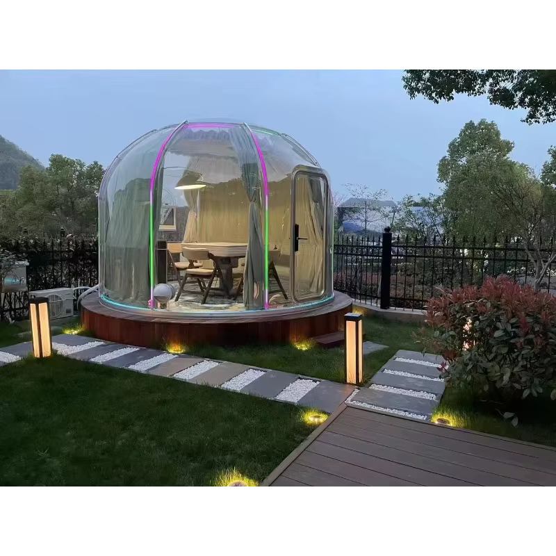 Nouvelle conception de chambre bulle gonflable pour hôtel