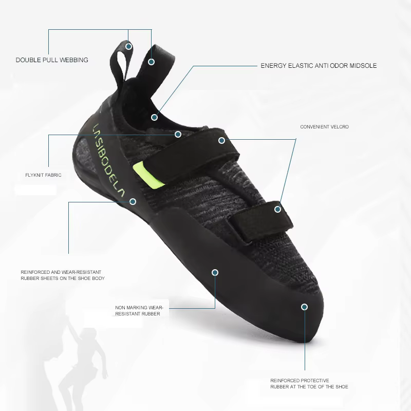 Chaussures professionnelles d'escalade