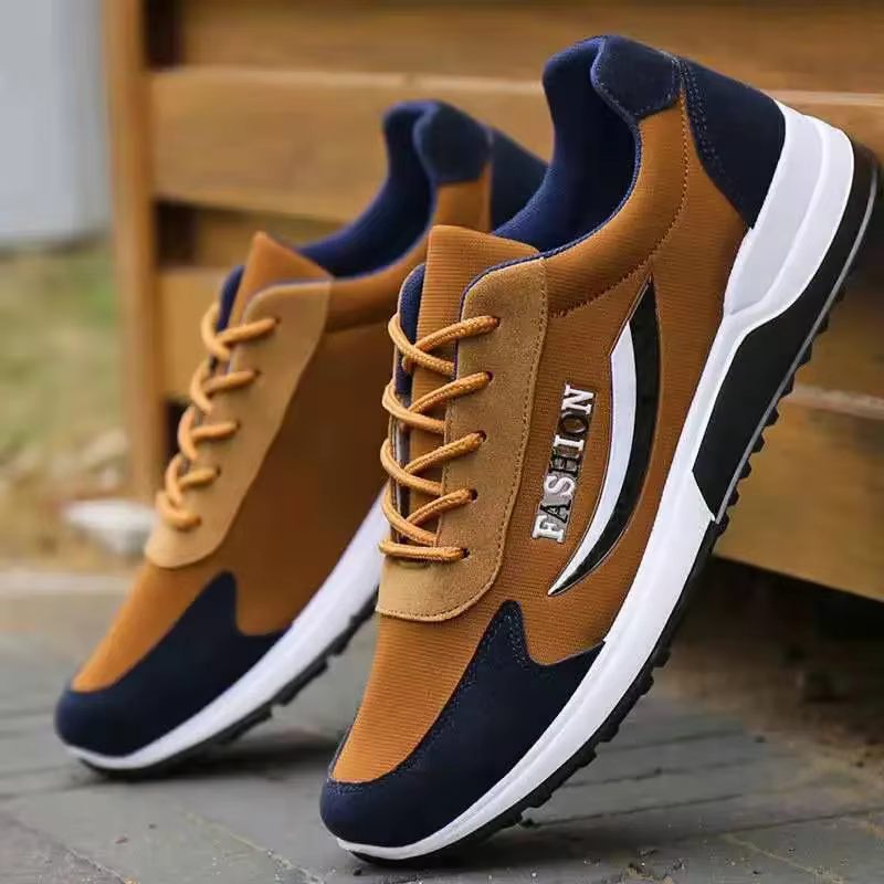 Hommes chaussures de Tennis toile chaussures de sport pour hommes à lacets baskets décontractées respirantes chaussures d'entraînement antidérapantes hommes chaussures vulcanisées