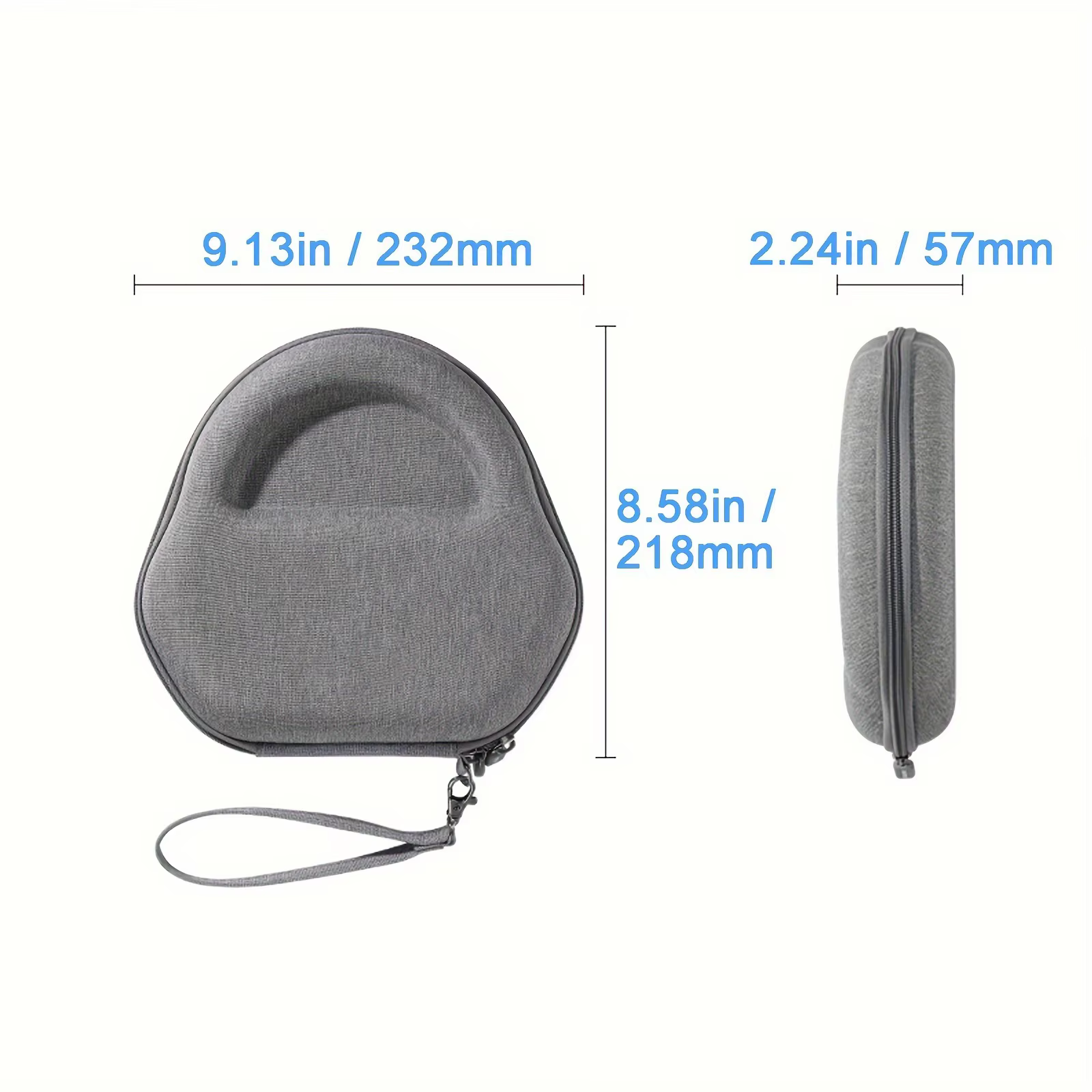 Étui pour étui de voyage AirPods Max – Organisateur durable et léger avec rangement de câble de chargement pour Apple AirPods Max