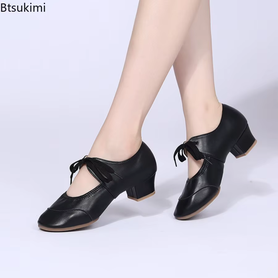 Chaussures de danse pour salle de bal pour femmes et filles