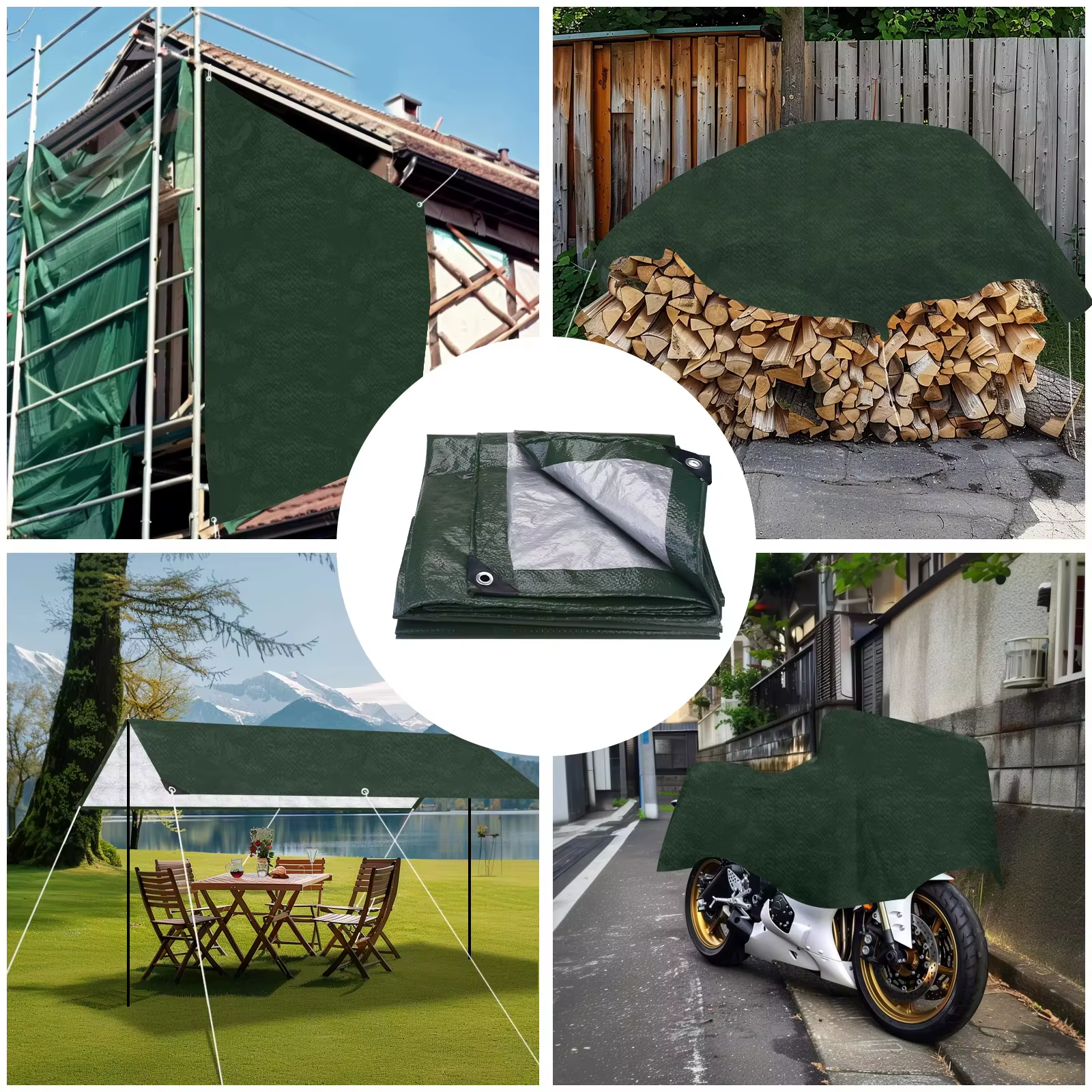 Bâche imperméable pour camping