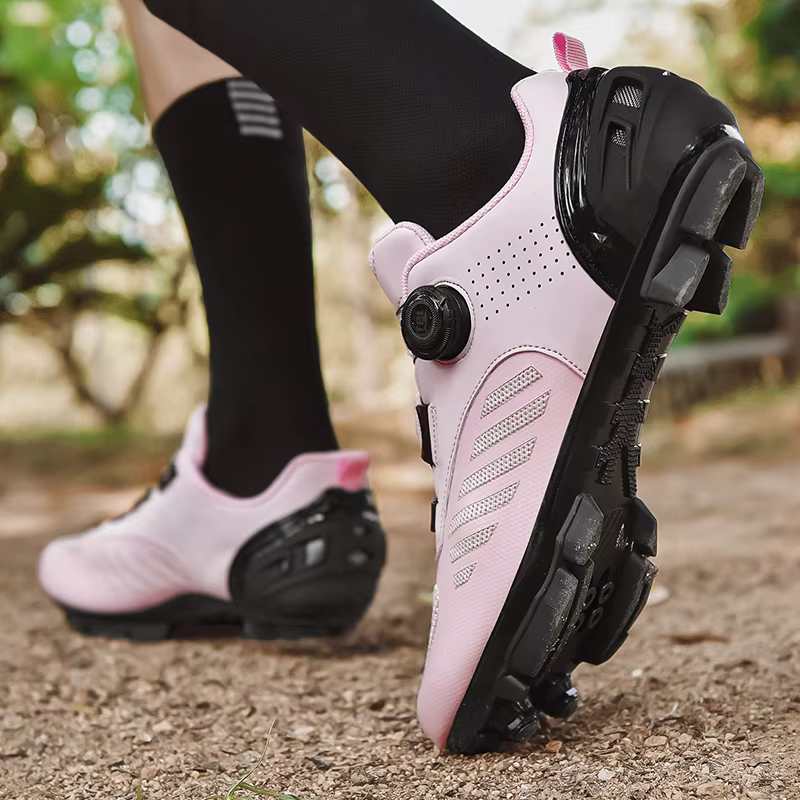Chaussures de cyclisme VTT pour femme