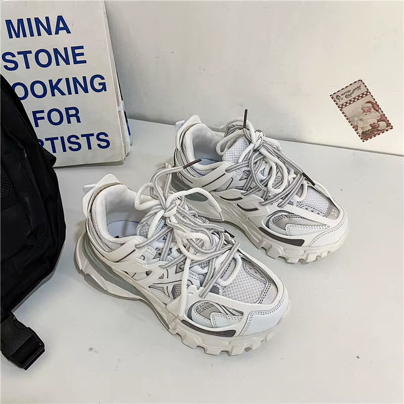 Mode femmes baskets nouvelle plate-forme exquise chaussures décontractées qualité maille chaussures de course pour femme chaussures de créateur Zapatillas Mujer