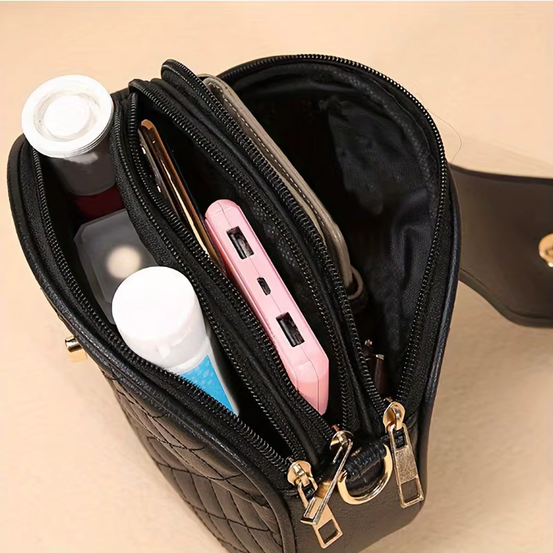 Petit sac à bandoulière matelassé