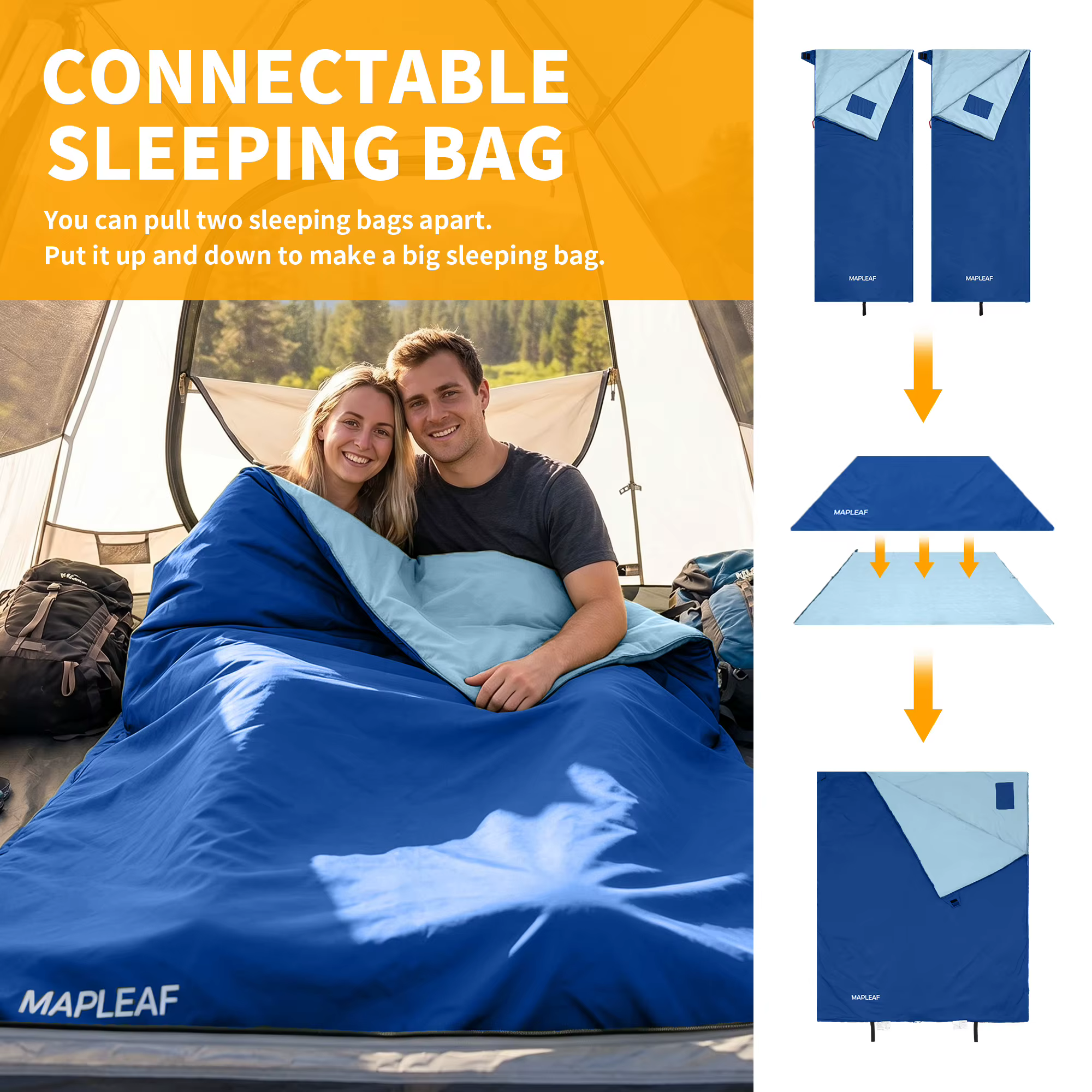 Sac de couchage compact MAPLEAF