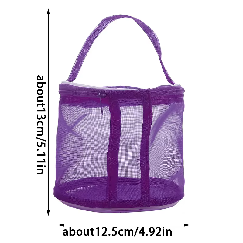 1 PC, sac de rangement de fil Portable maille creuse sacs de fil de laine à tricoter fil de Crochet sac à main organisateur outils de tissage accessoires de couture