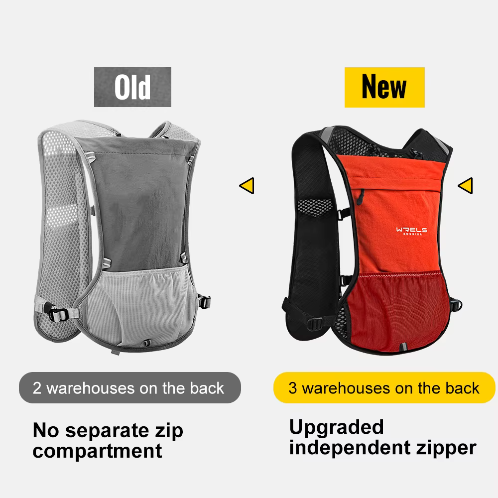 Sac à dos de trail running WRELS ultraléger pour femmes et hommes