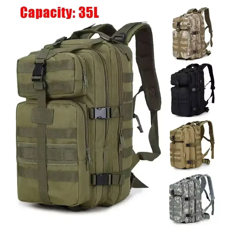 35L hommes femmes survie sac à dos en plein air Trekking Sport voyage sacs à dos Camping randonnée pêche