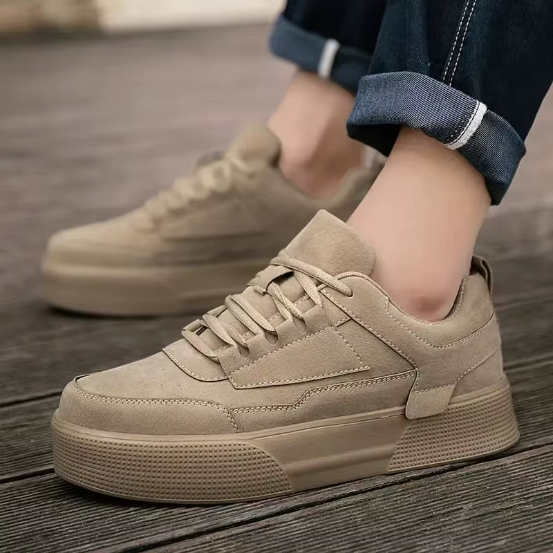 Grande taille 48 hommes baskets mode Skateboard chaussure de luxe en cuir chaussures décontractées pour hommes plate-forme vulcaniser chaussures Tenis Masculino