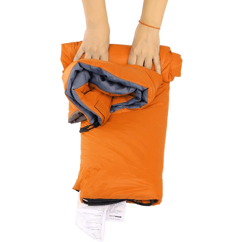 LIXADA 190*75 cm enveloppe sac de couchage adulte Camping en plein air Mini marche plage sacs