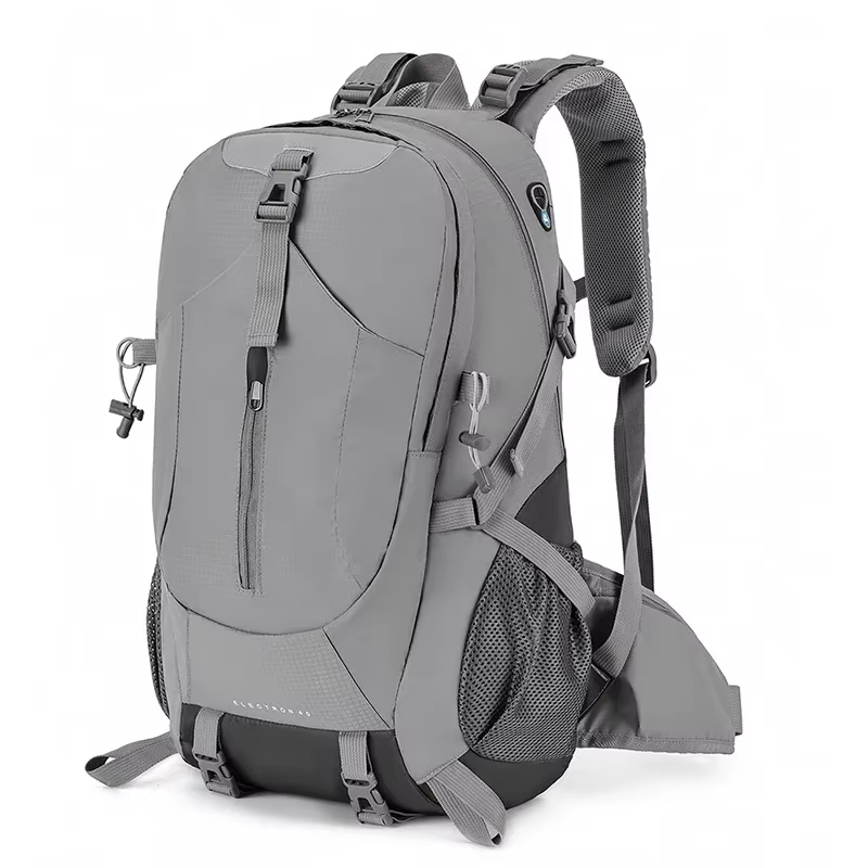 Sac à dos de voyage de couleur unie 40L pour sports de plein air