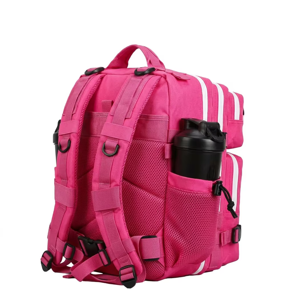 Sac à dos tactique 25L pour femmes voyage en plein air randonnée Bug Out sac week-end exercice athlétisme sac à dos de gymnastique avec double porte-gobelet