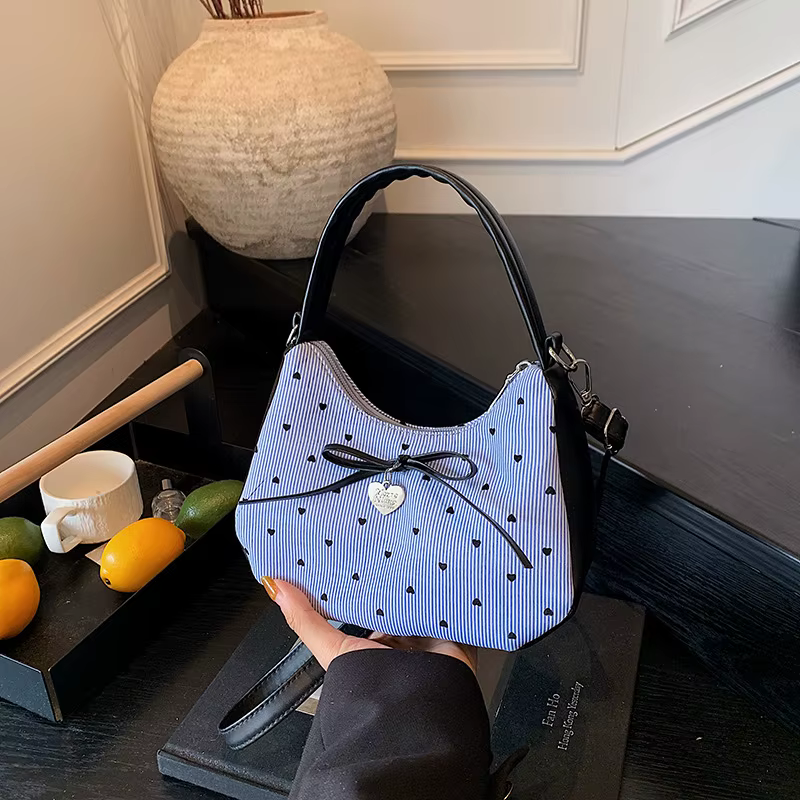 Sac à bandoulière pour femme, nouveau sac d'été avec nœud, sac de banlieue tendance, sac à main à la mode