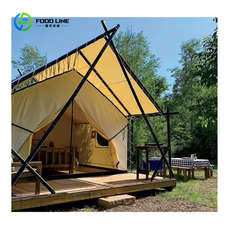 Tente de camping personnalisée de luxe pour la famille