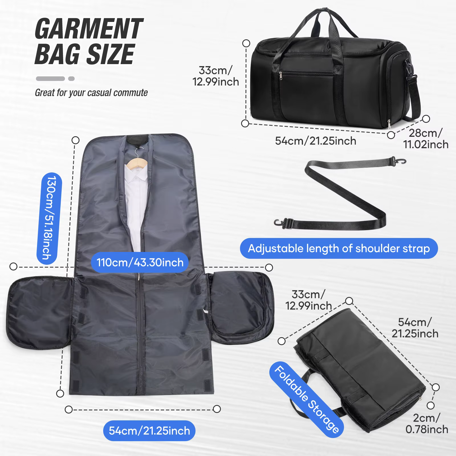 Sac de voyage pour homme