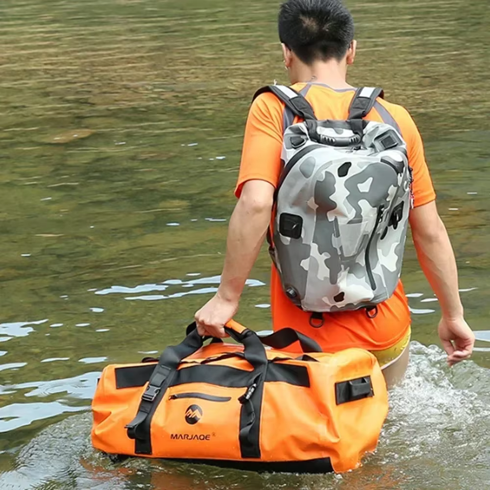 Sac de sport étanche pour kayak, dégager sèche, rangement pour bagages, plage, rafting, moto, voyage, camping, natation, 30L, 60L, 90L