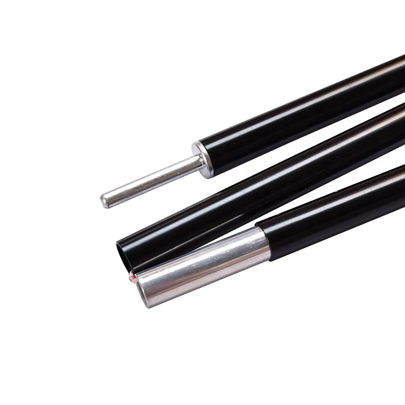 Cest UL 120CM de Long diamètre 13MM/16MM/19MM couleur noir/rouge tige de tente Support pôle abri bâche auvent en alliage d'aluminium