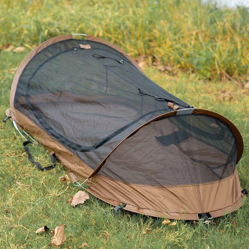 Tente tactique de voyage de Camping en plein air pour une personne