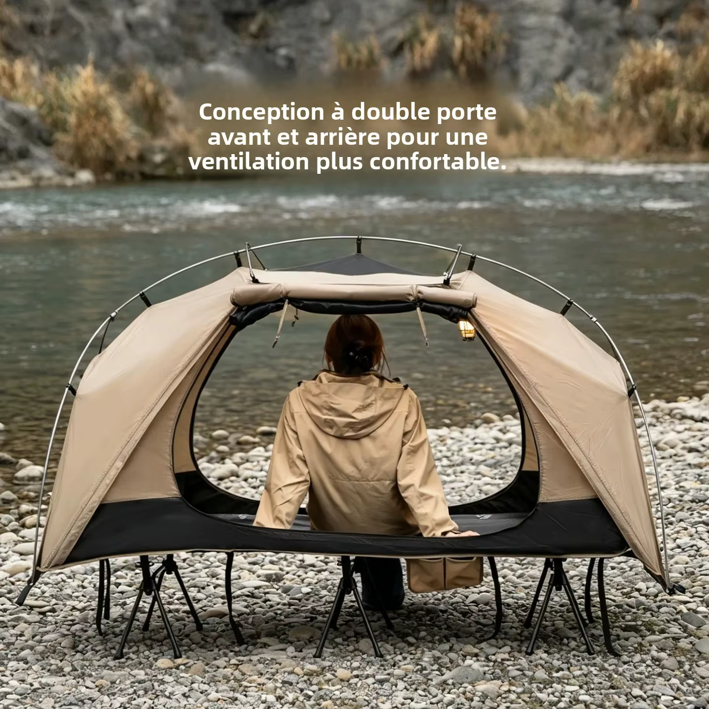 Tente de camping individuelle MOUNTAINHIKER