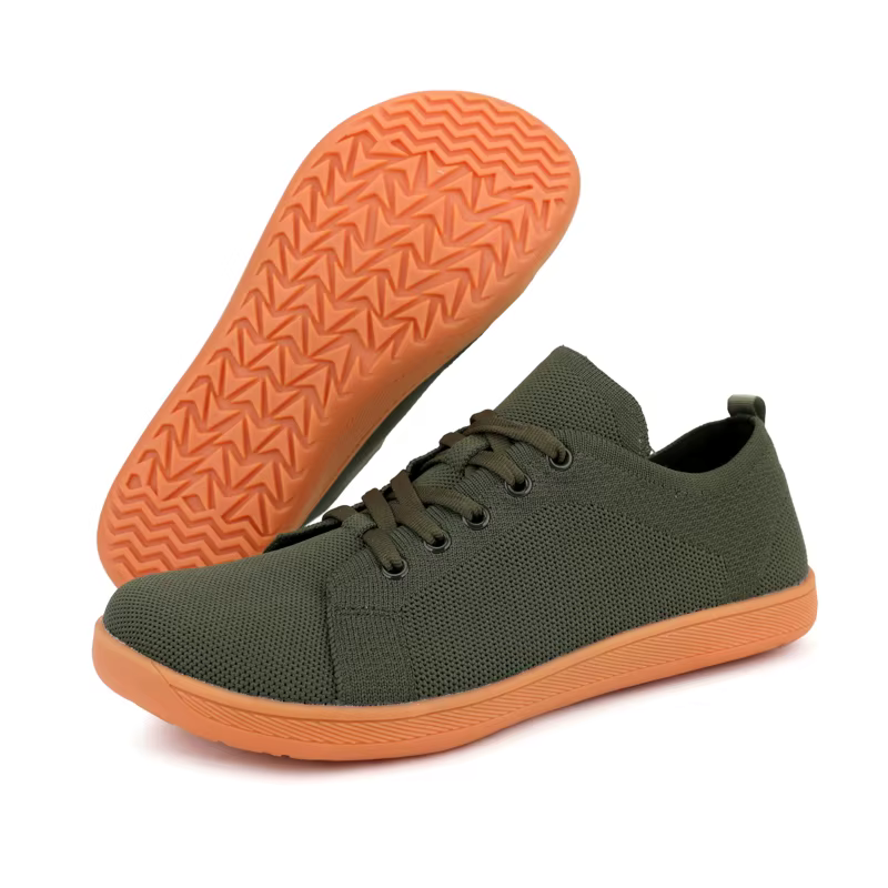 Chaussures pieds nus à bout large pour hommes et femmes