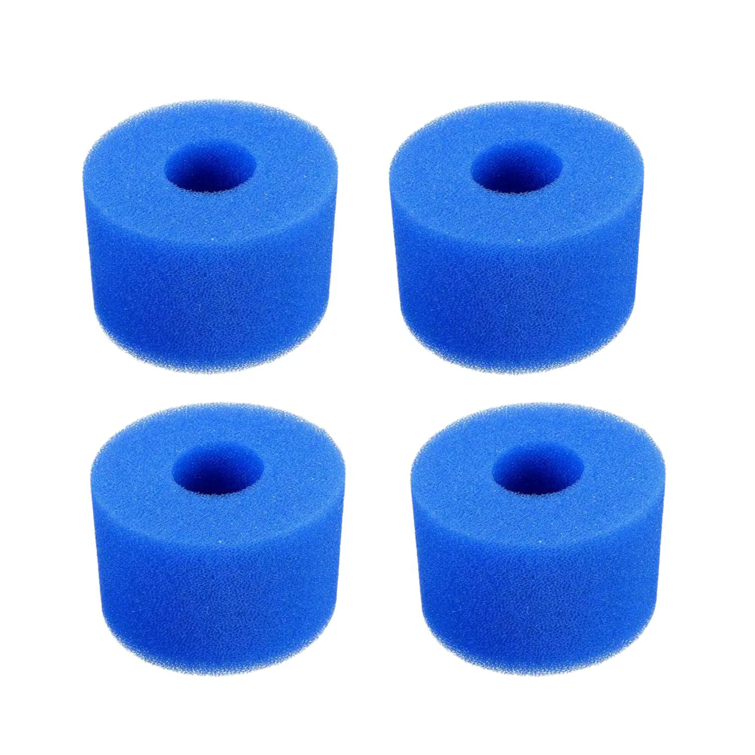 Paquet de 4 filtres en mousse de qualité pour Intex S1, filtre en mousse lavable réutilisable, accessoires de natation