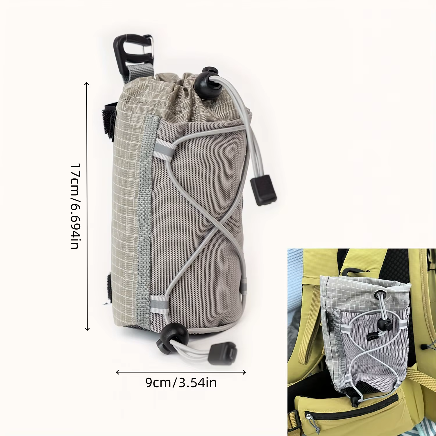 Porte-bouteille d'eau pour sangle de sac à dos