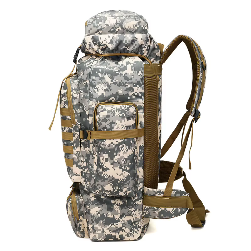 Sac à dos tactique de grande capacité 80L