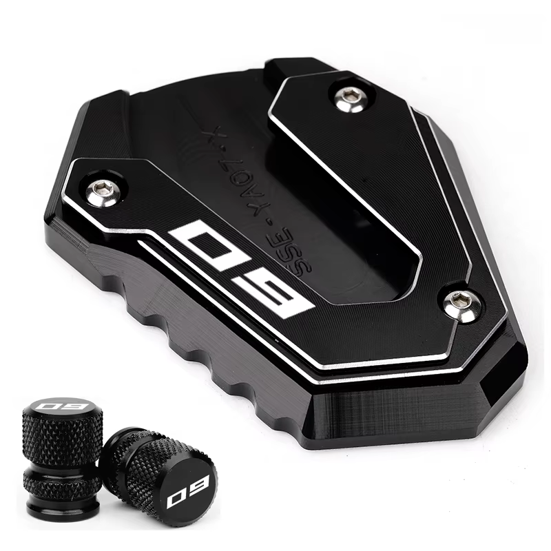 Pour Yamaha MT-07 MT 07 09 MT07 MT09 MT-09 FZ07 FZ09 Accessoires Moto Plaque d'agrandissement de béquille latérale