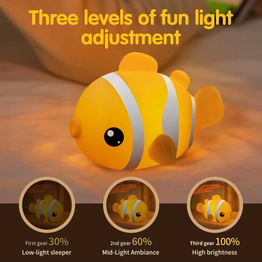 Lampe Led en forme d'animal mignon
