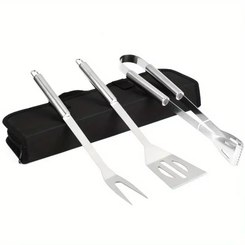 Ensemble d'outils de Barbecue de Camping en acier inoxydable