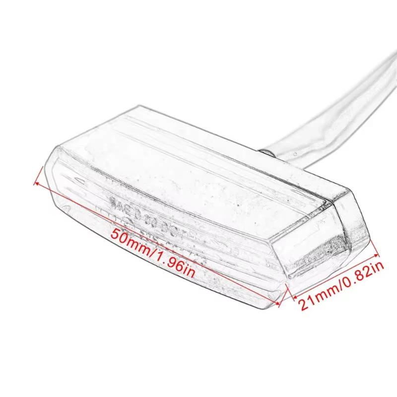 Lumière LED de Plaque d'Immatriculation, Planner, enquêter Arrière de Frein, Clignotant, Pit Bike, Universel, Stop Arrière, Lampe Décorative de Moto